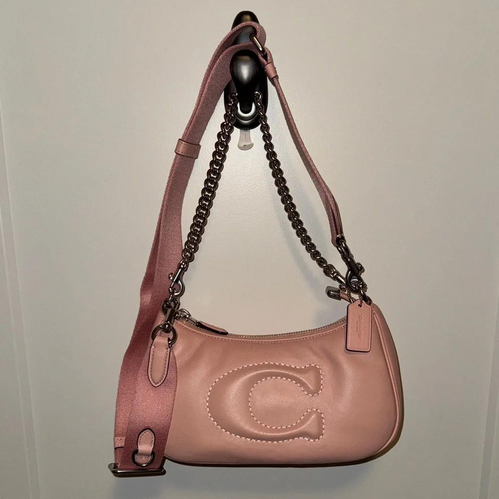 FINAL PRICE✨ Coach Blush Pink Shoulder Bag - Picture 1 of 7